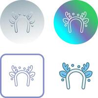 Headband Icon Design vector