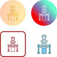 Exhibition Icon Design vector