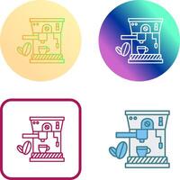 Coffee Machine Icon Design vector
