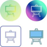 Easel Icon Design vector