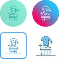 Laundry Icon Design vector