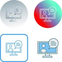 Conversation Icon Design vector