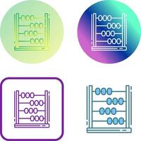 Abacus Icon Design vector