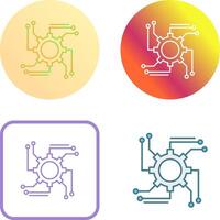 Automation Icon Design vector