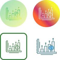 Profit Icon Design vector