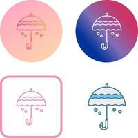 Umbrella Icon Design vector