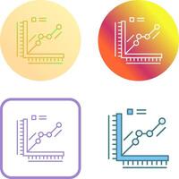 Graph Icon Design vector