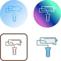 Roller Icon Design vector