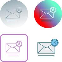 diseño de icono de correo vector