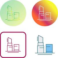 Lipstick Icon Design vector