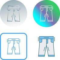 diseño de icono de pantalones vector