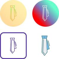 Tie Icon Design vector