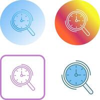 Magnifier Icon Design vector