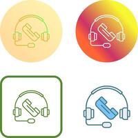 Support Icon Design vector