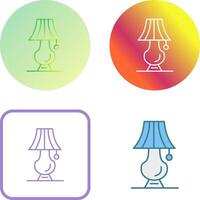 Lamp Icon Design vector