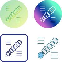 Skewer Icon Design vector