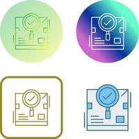 Search Icon Design vector