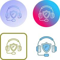 Call Center Icon Design vector