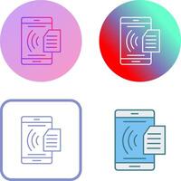 Smart Phone Icon Design vector