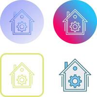 Home Automation Icon Design vector