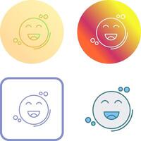 Happiness Icon Design vector