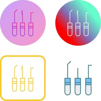Lockpick Icon Design vector
