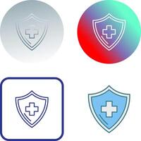 Health Protection Icon Design vector