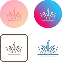 Grass Icon Design vector