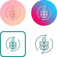 Agronomy Icon Design vector