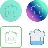 Chef Hat Icon Design vector