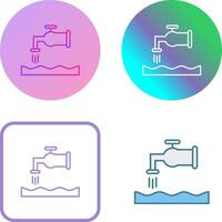 Water House Icon Design vector