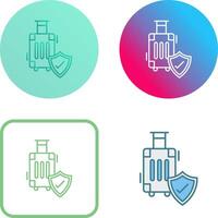 Travel Protection Icon Design vector