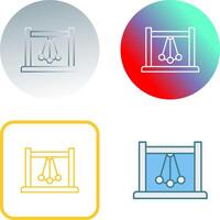 Pendulum Icon Design vector