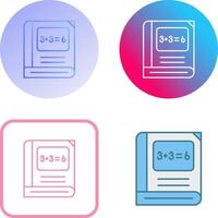 Math Icon Design vector