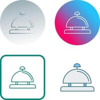 Desk Bell Icon Design vector