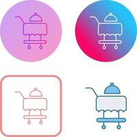 Room Service Icon Design vector