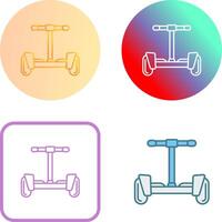 Hoverboard Icon Design vector