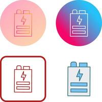 Battery Icon Design vector