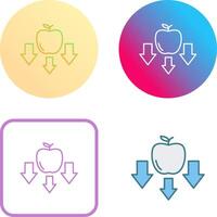 Gravity Icon Design vector