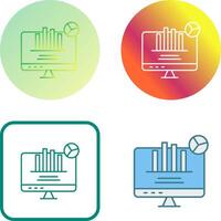 Analysis Icon Design vector