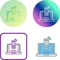 Remote Icon Design vector