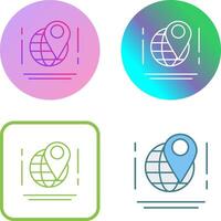 Map Icon Design vector