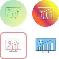 Statistics Icon Design vector