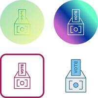 Vote Icon Design vector