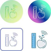 Measure Icon Design vector