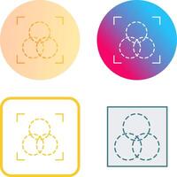 Intersection Icon Design vector