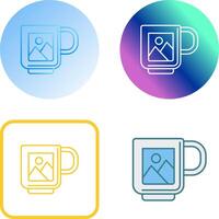 Mug Icon Design vector