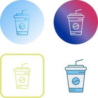 Soda Icon Design vector