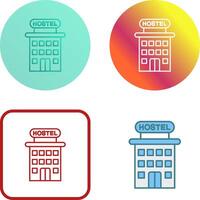 Hostel Icon Design vector