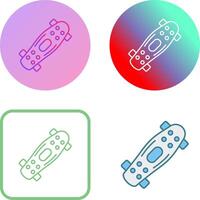 Skateboard Icon Design vector